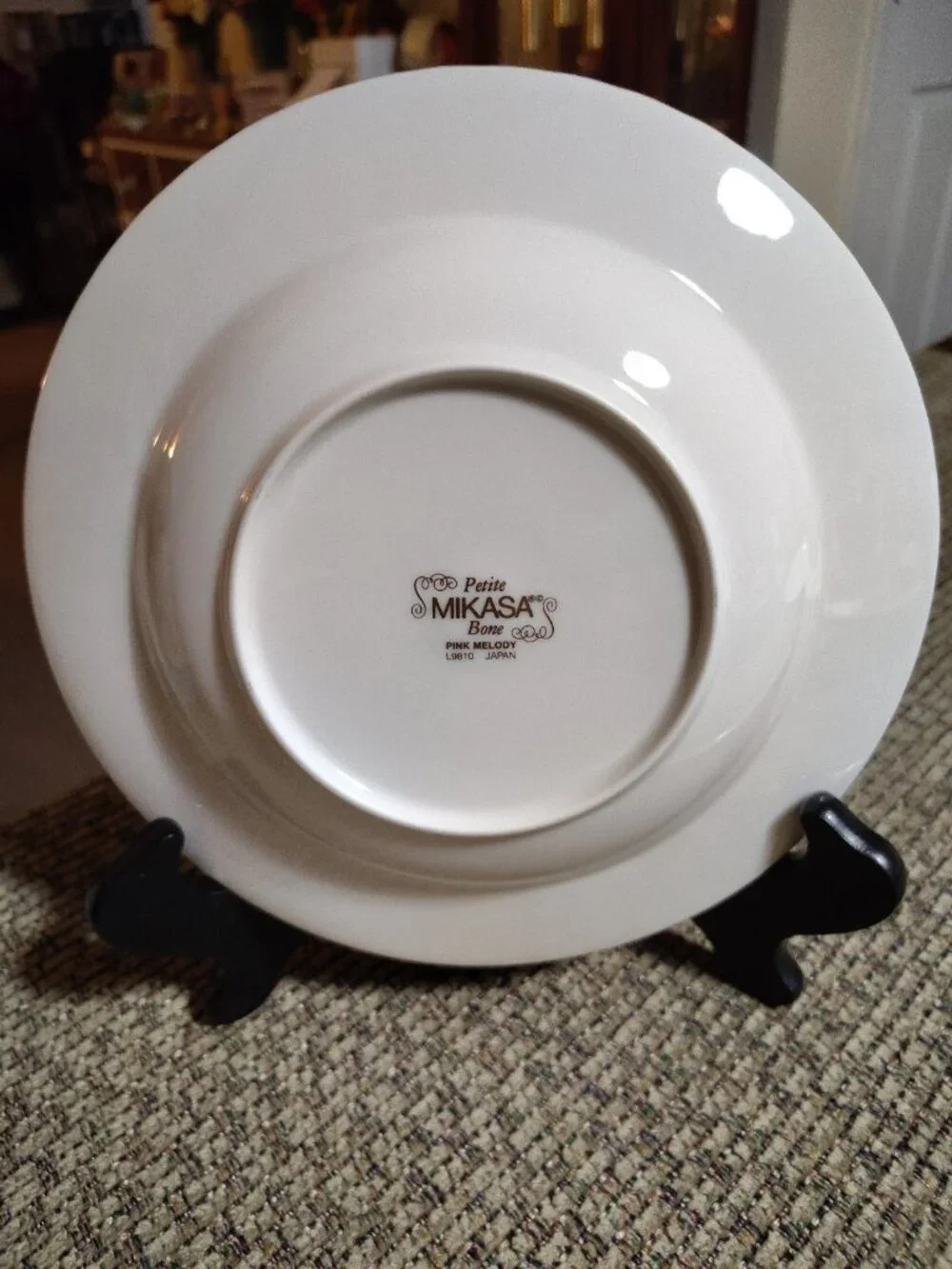 Mikasa China Pink Melody L9810 Rimmed Soup Bowl